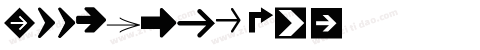 Eggfaces TFB字体转换